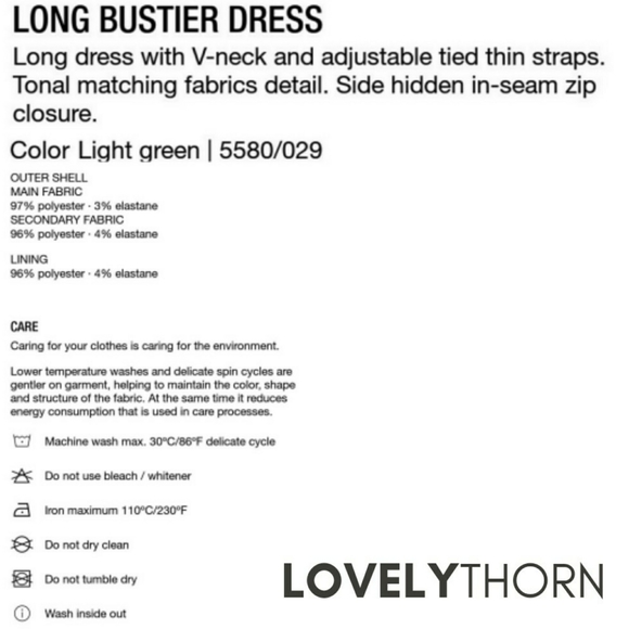 ZARA // key lime long satin bustier maxi dress - Picture 15 of 16